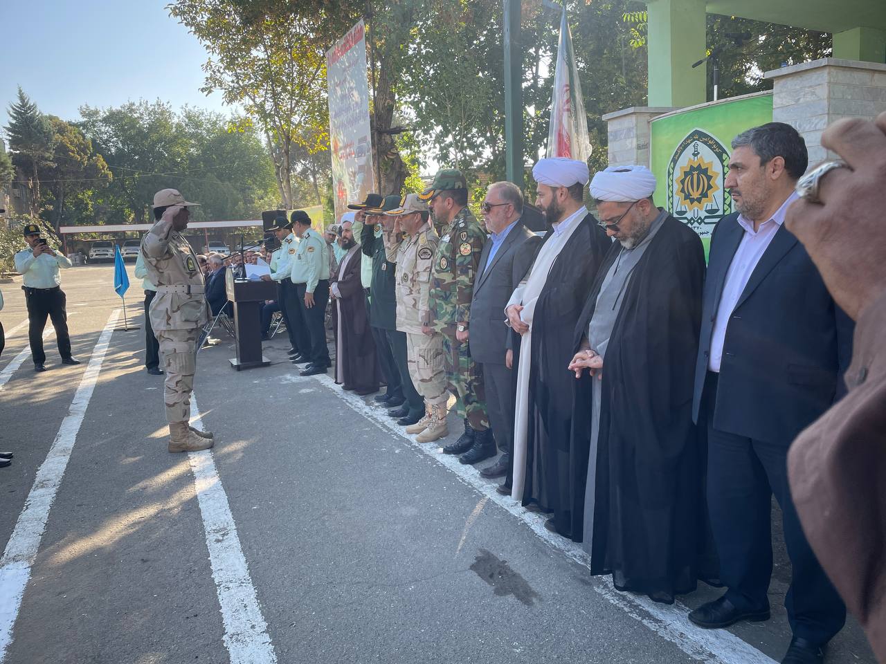 برگزاری مراسم صبحگاه مشترک نیروهای مسلح در خوی