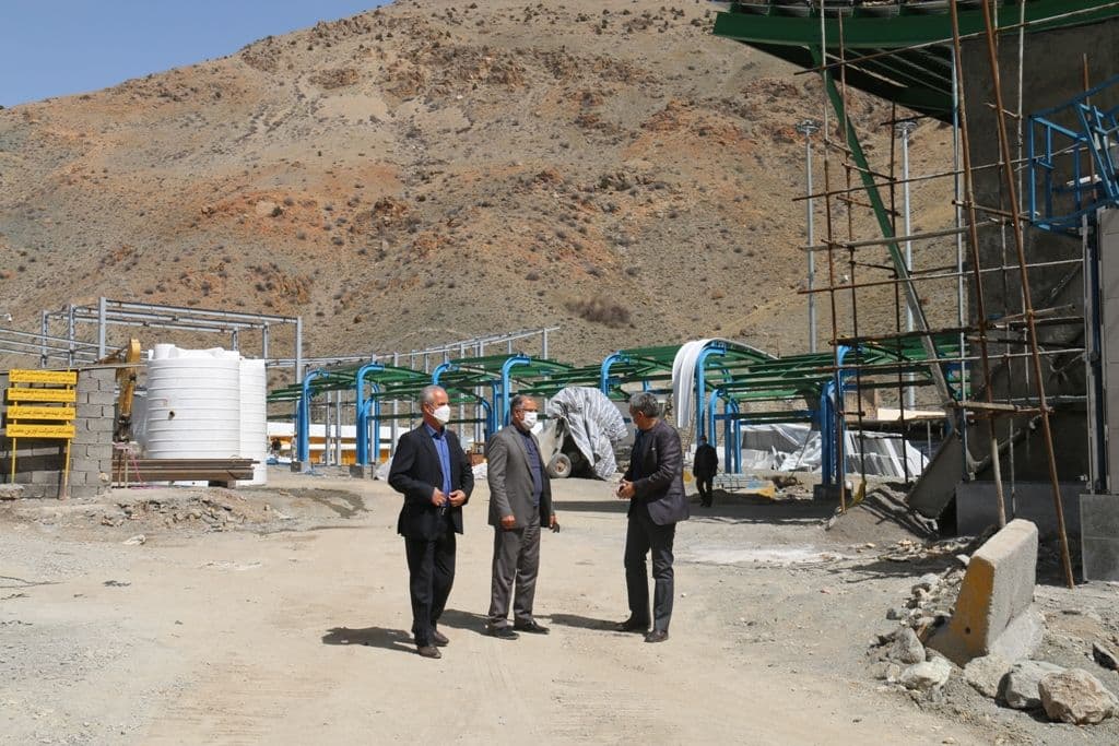 بازدید فرماندار ویژه شهرستان خوی از روند پیشرفت فیزیکی احداث پایانه رازی