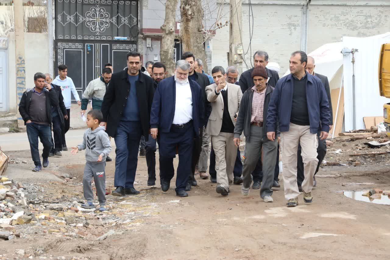 استاندار آذربایجان غربی: روند بازسازی مناطق زلزلهزده خوی با سرعت ادامه دارد