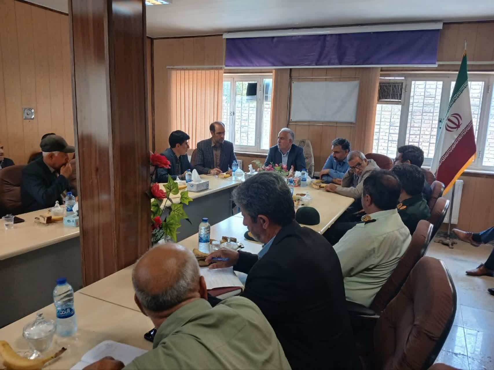 بررسی مسائل و مشکلات بخش ایواوغلی با حضور سرپرست فرمانداری خوی