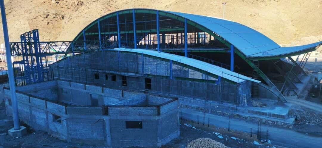 استمرار عملیات ساخت پایانه مرزی رازی