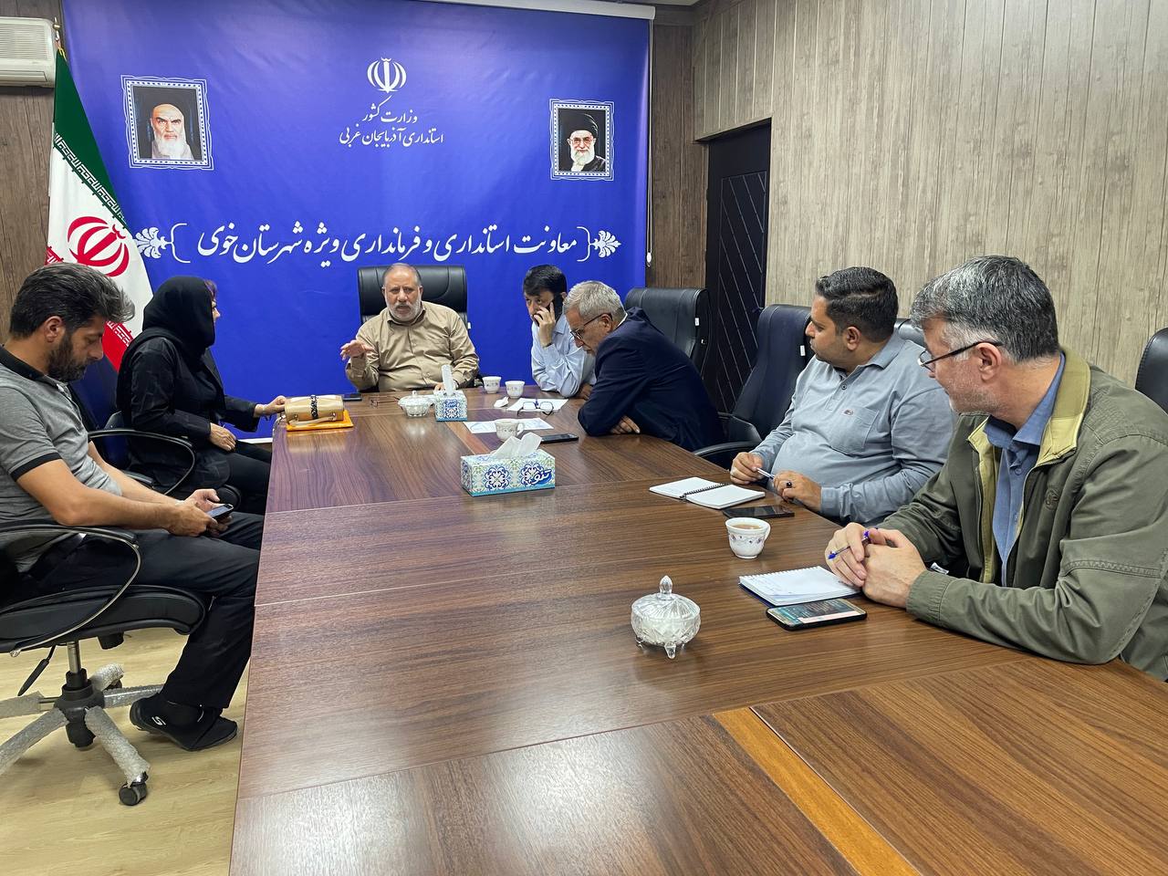 برگزاری ملاقات مردمی فرماندار خوی
