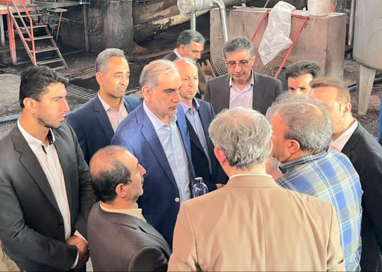 بازدید معاون هماهنگی امور اقتصادی استاندار آذربایجانغربی از طرح های اقتصادی شهرستان خوی