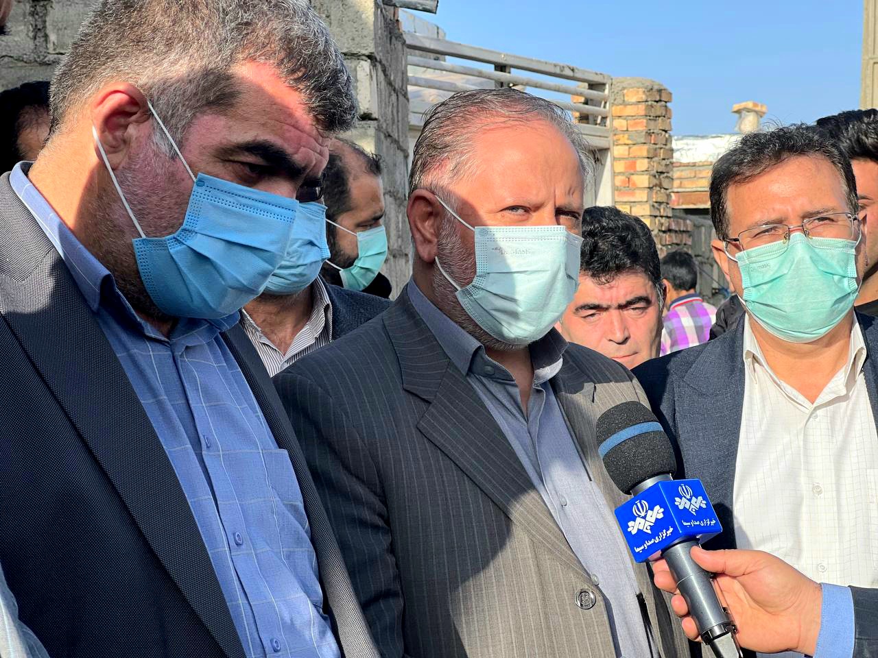 بازدید رئیس بنیاد مسکن انقلاب اسلامی کشور از مناطق زلزله زده بخش قطور