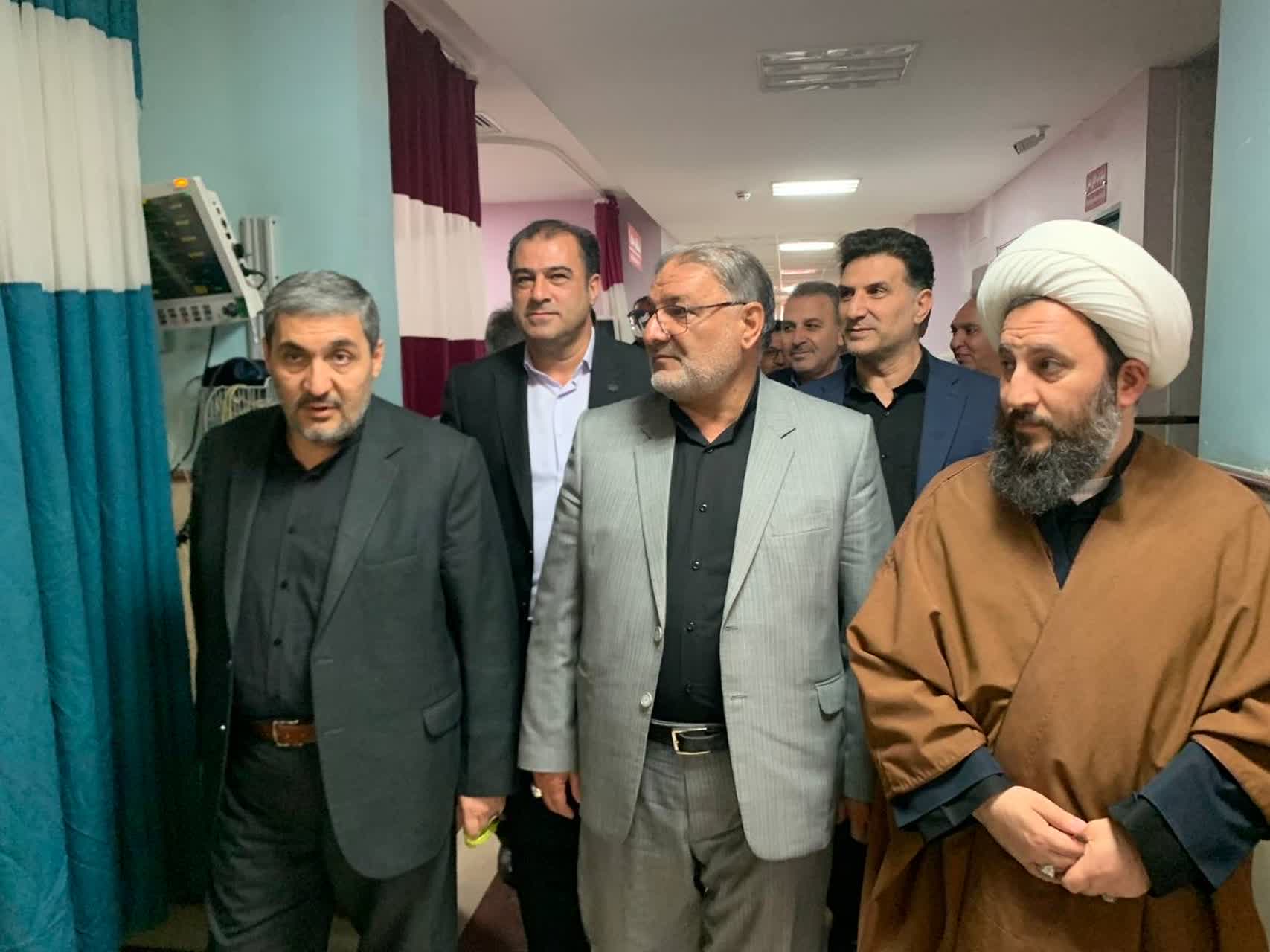 حضور فرماندار در مراکز درمانی شهرستان خوی