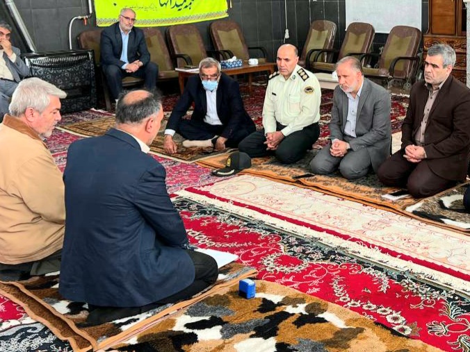 حضور فرماندار ویژه شهرستان خوی در جمع ساکنین مساکن مهر