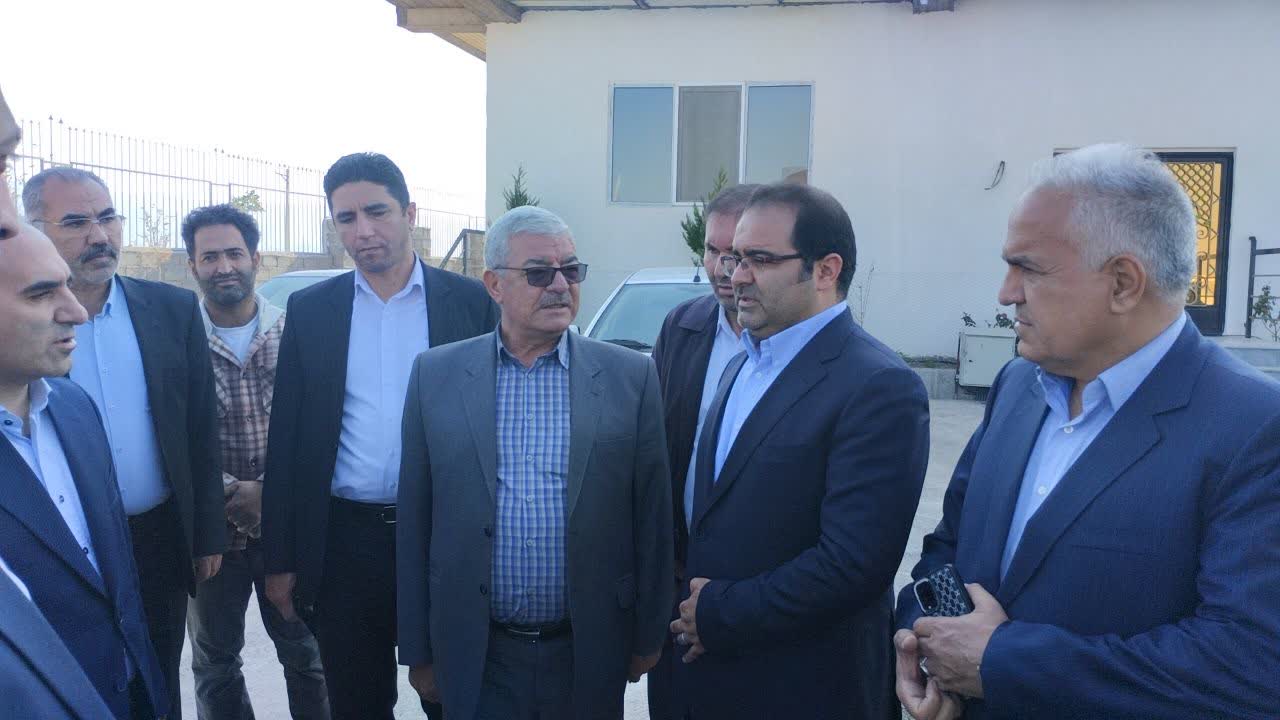 بازدید معاون وزارت صمت از واحدهای تولیدی شهرستان خوی
