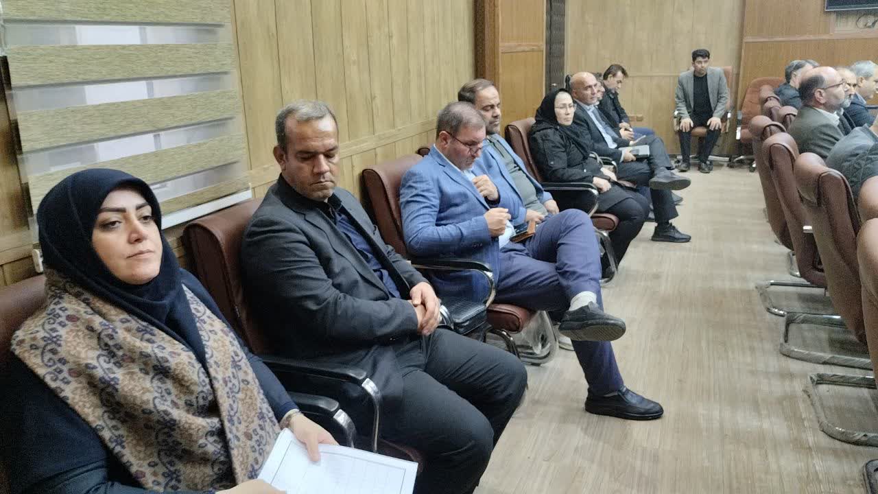 جلسه ستاد مدیریت بحران شهرستان برگزار شد