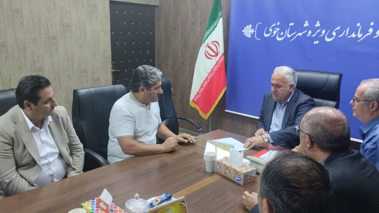 برگزاری ملاقات مردمی معاون استاندار و فرماندار ویژه شهرستان خوی