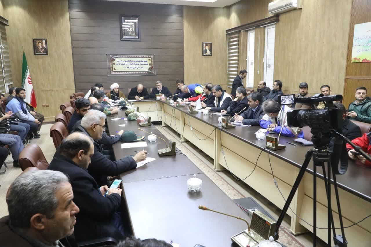آلبوم تصویری/ برگزاری جلسه پیشگیری، هماهنگی و فرماندهی عملیات پاسخ به بحران آذربایجانغربی