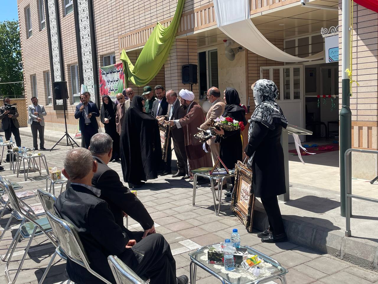 افتتاح مدرسه خیرساز مشارکتی 12 کلاسه مرحوم علی شقاقی در خوی