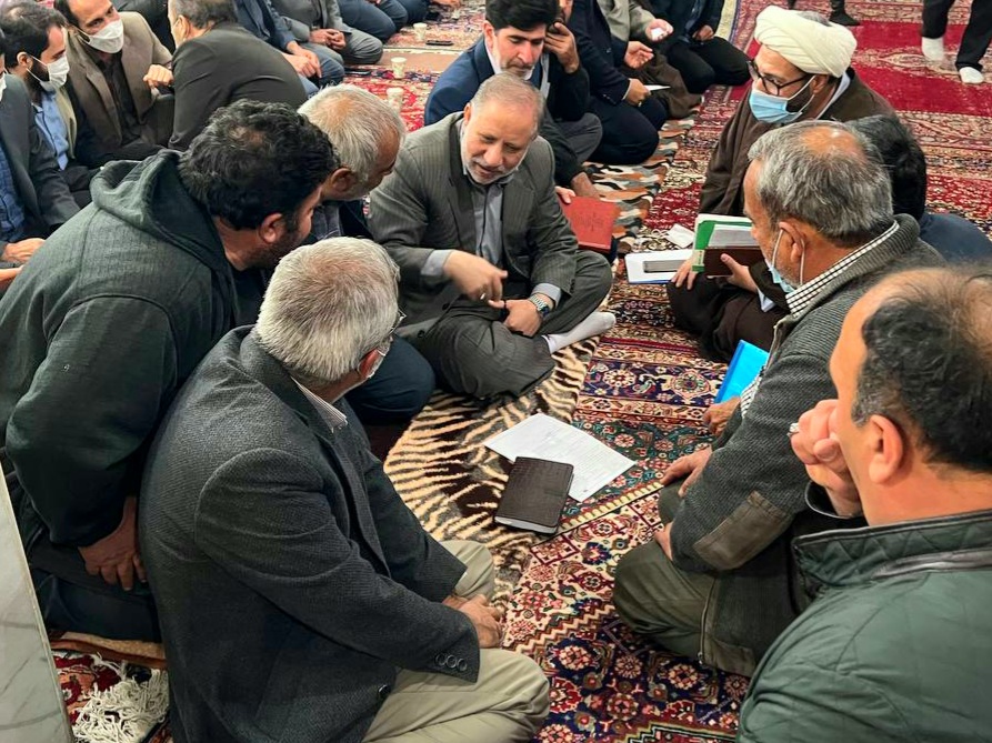 پنجمین شب از برنامه ملاقات مردمی " هر شب یک مسجد "