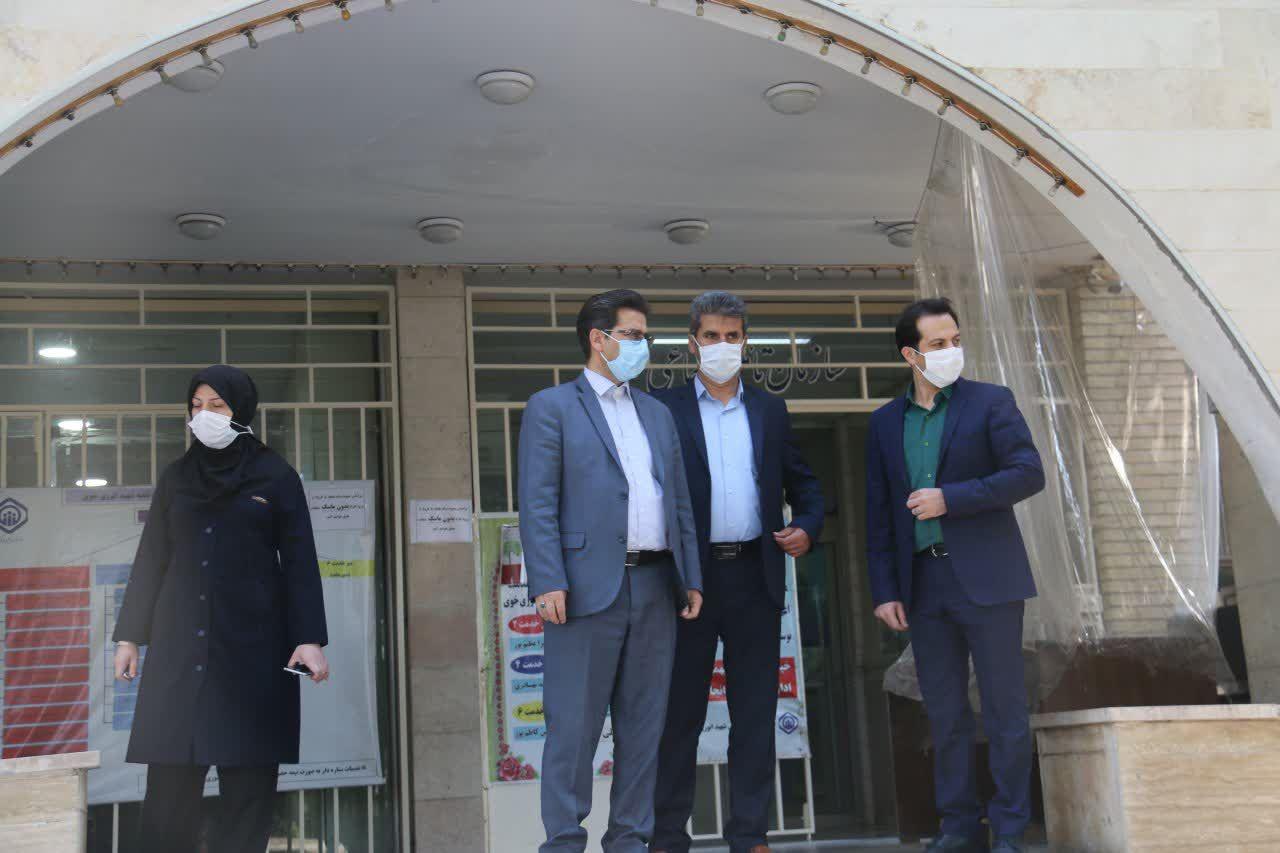 بازدید سرزده سرپرست معاونت استانداری و فرمانداری ویژه شهرستان خوی از ادارات