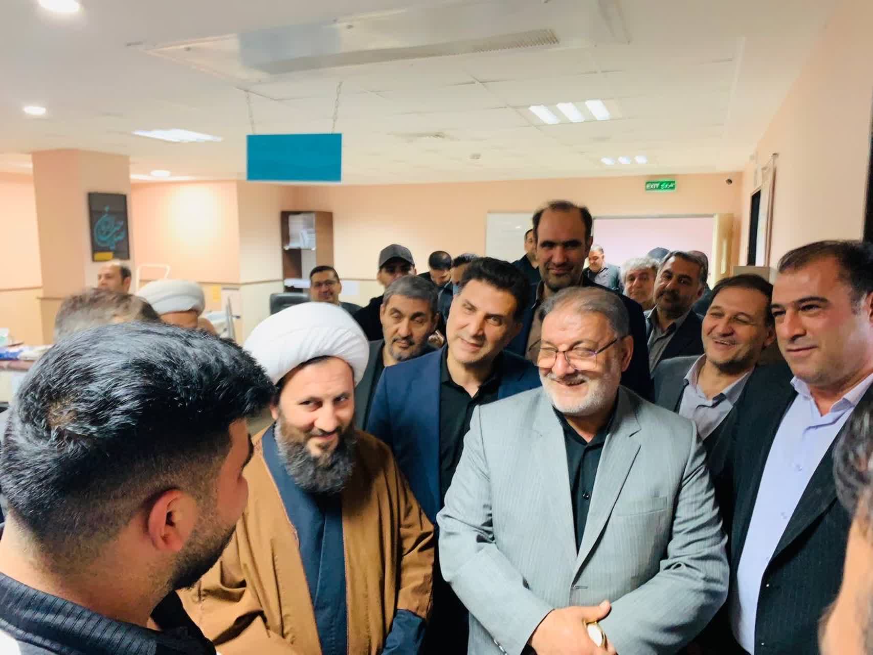 حضور فرماندار در مراکز درمانی شهرستان خوی