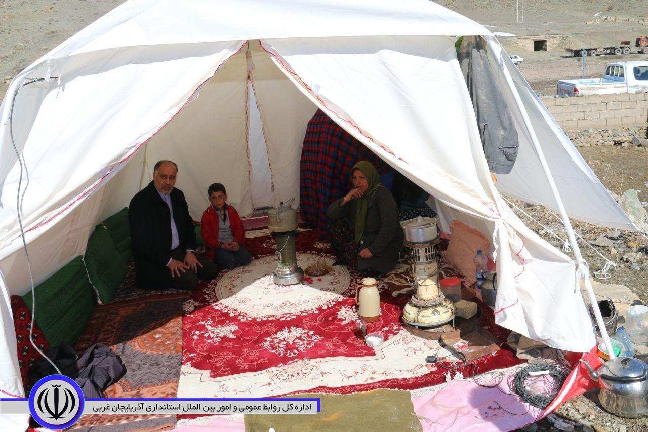 بازدید فرماندار شهرستان خوی از روستاهای قطور
