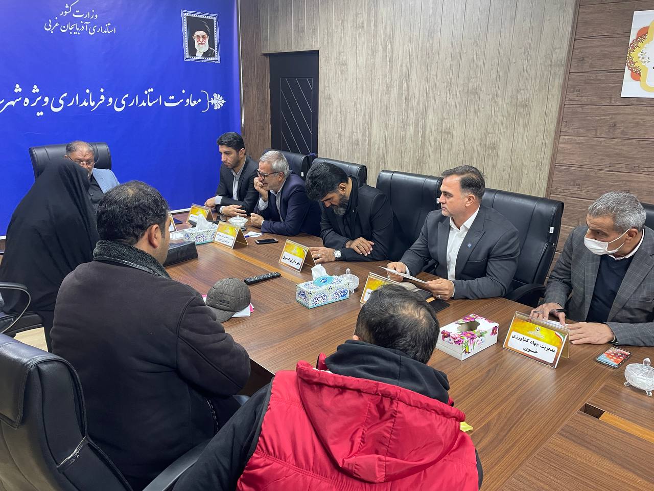 برگزاری ملاقات مردمی فرماندار خوی