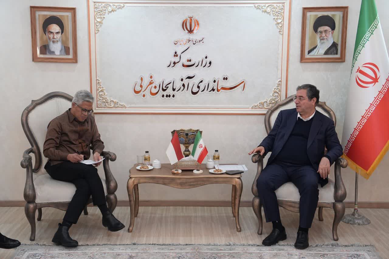 دیدار سفیر اندونزی در ایران با استاندار آذربایجان‌غربی