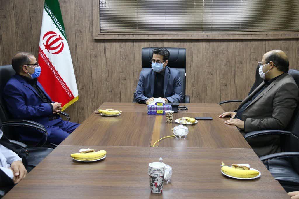 دیدار و گفتگوی رئیس حوزه قضایی و دادستان با سرپرست فرمانداری شهرستان خوی بمناسبت هفته دولت