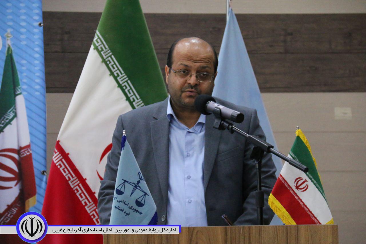 برگزاری مراسم تکریم و معارفه رئیس حوزه قضایی شهرستان خوی
