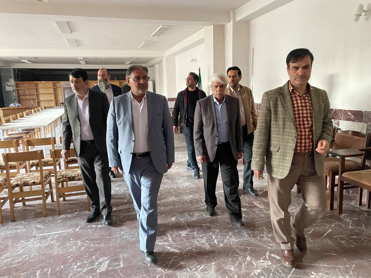 دیدار فرماندار با جمعی از هنرمندان خویی