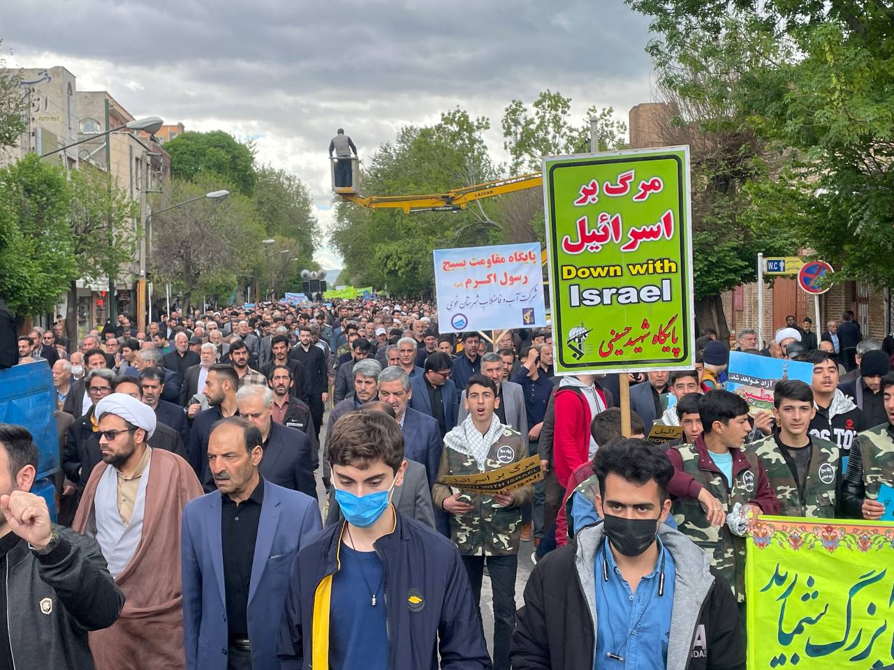راهپیمایی روز قدس در خوی