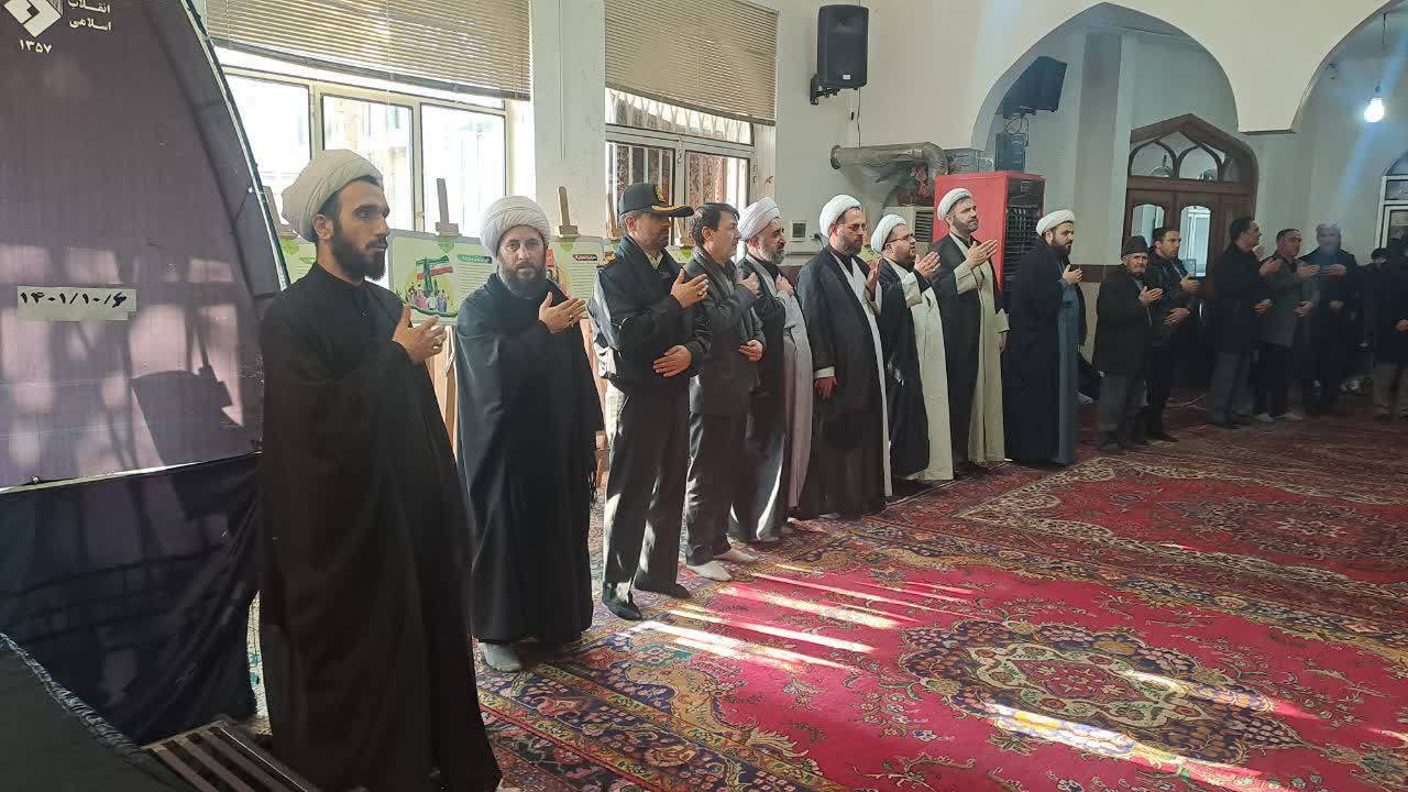 عزاداری خیابانی مردم خوی در سوگ شهادت حضرت فاطمه زهرا (س)