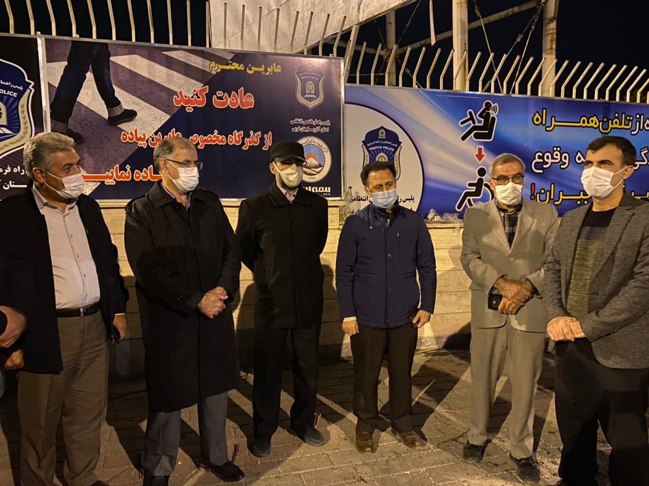 بازدید مستمر و شبانه فرماندار شهرستان خوی از نحوه اجرای محدودیت ها در ورودی و خروجی های این شهرستان