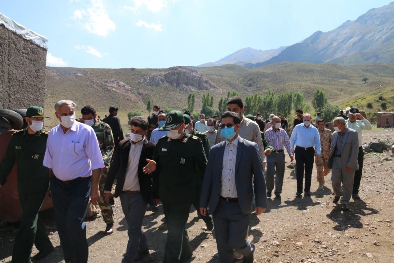 افتتاح پروژه آبرسانی به بخش کشاورزی در روستای گرمدرق شهرستان خوی
