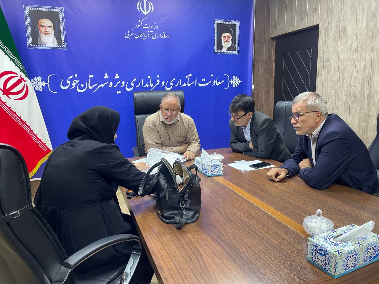 برگزاری ملاقات مردمی فرماندار خوی