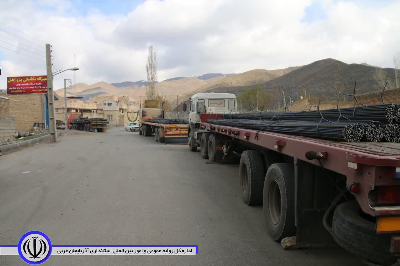 بازدید فرماندار شهرستان خوی از روند احداث و بازسازی واحدهای مسکونی تخریب شده بخش قطور
