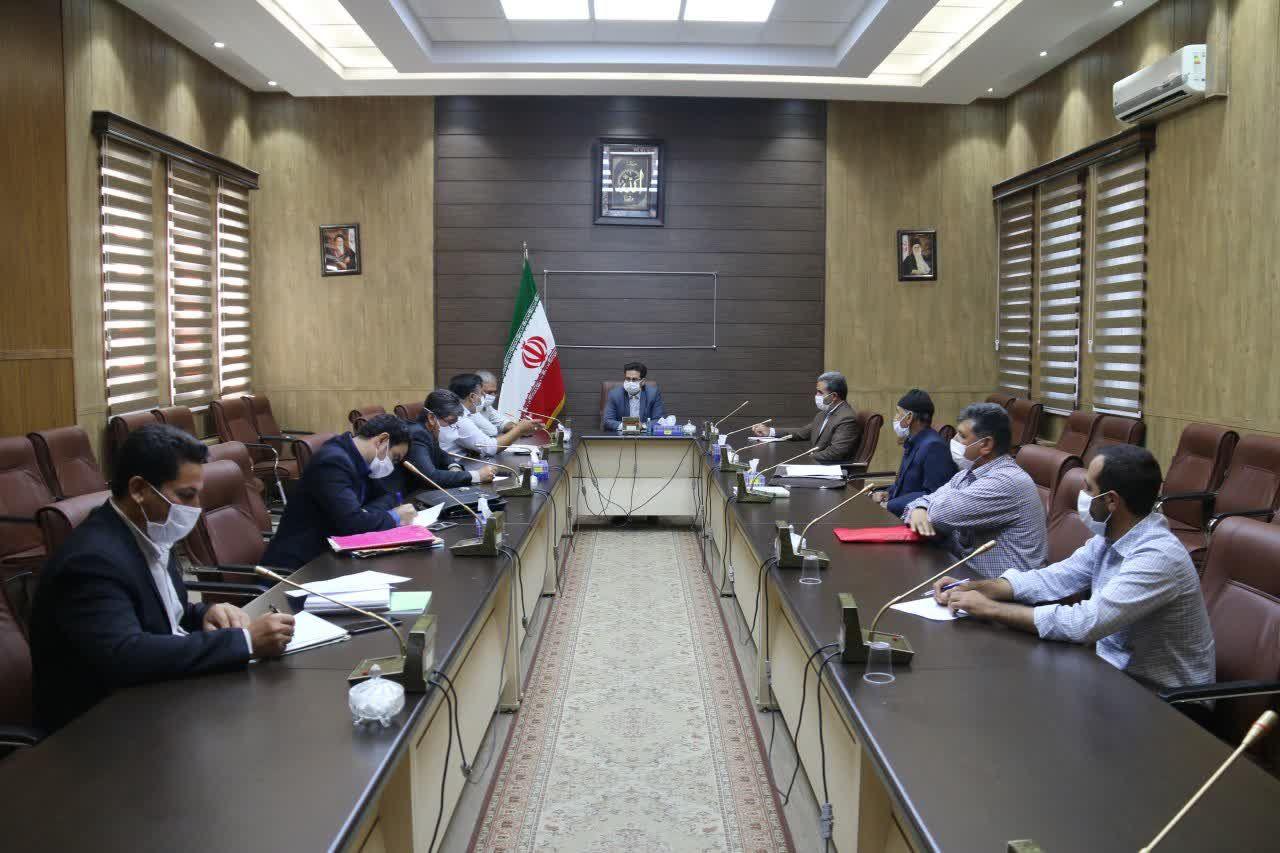 جلسه بررسی رفع اختلاف حدود مرتع بخش صفائیه با حضور تیموری سرپرست فرمانداری شهرستان خوی