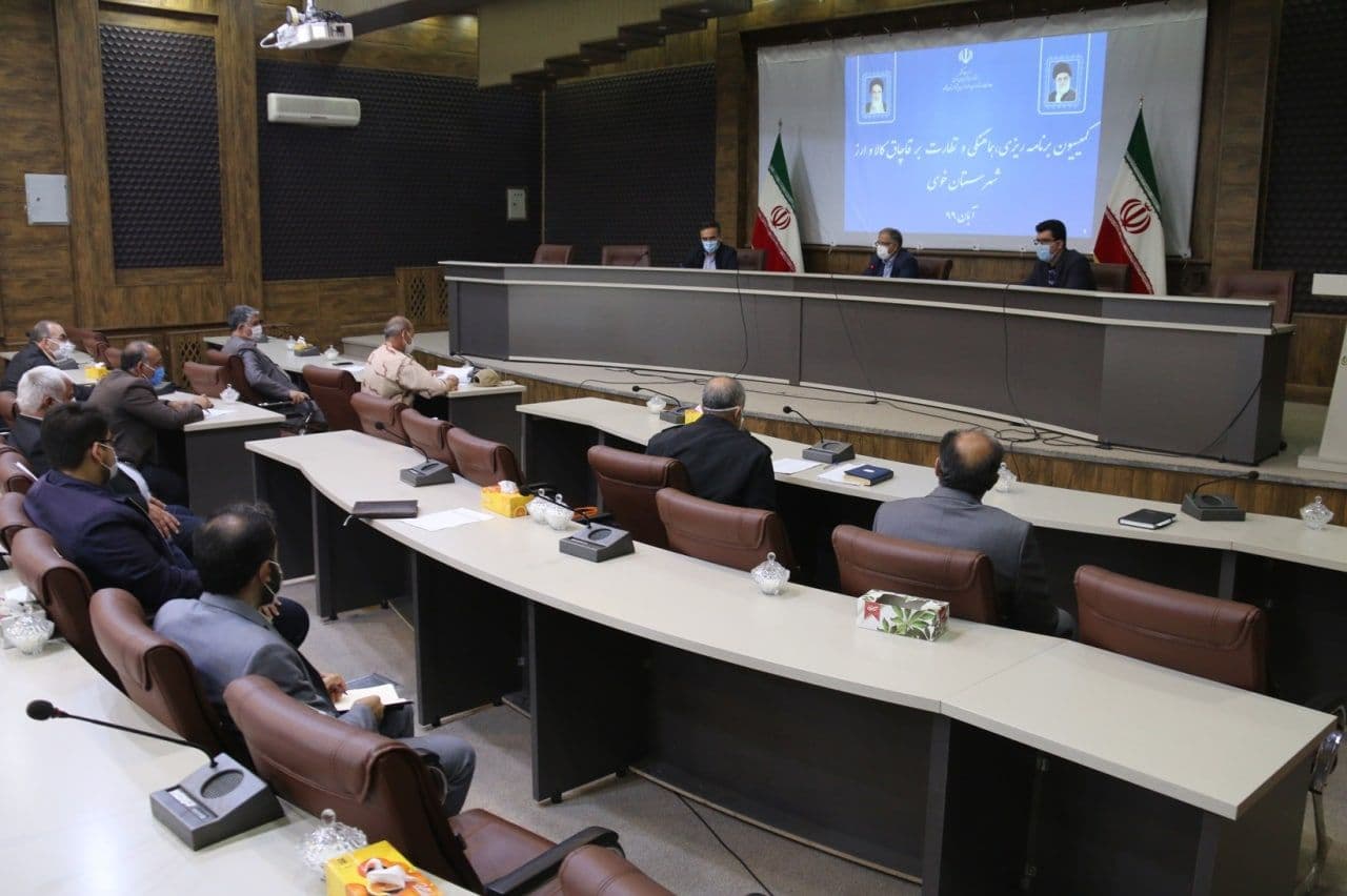 برگزاری جلسه کمیسیون برنامه ریزی، هماهنگی و نظارت بر مبارزه با قاچاق کالا و ارز شهرستان خوی
