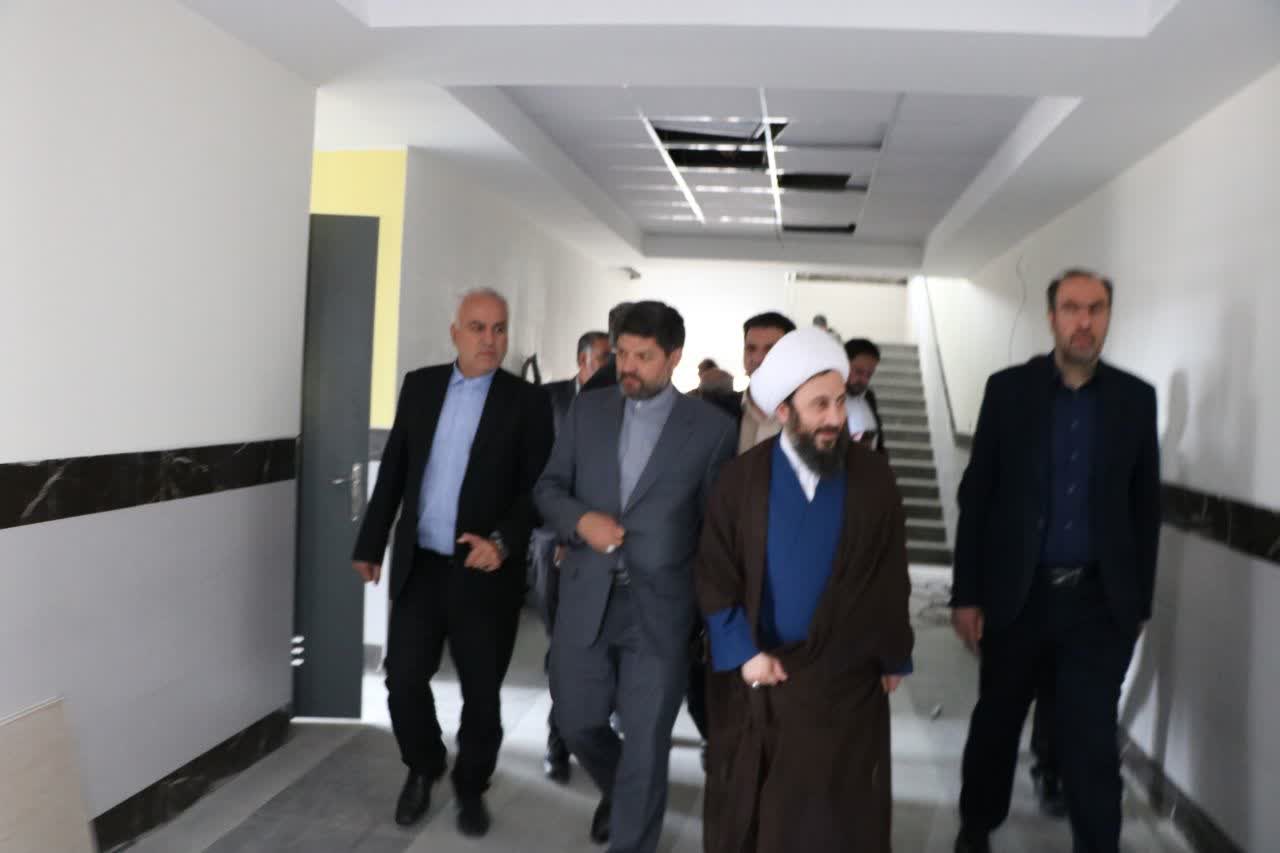 بازدید از پروژه عمرانی درحال احداث آموزش و پرورش خوی