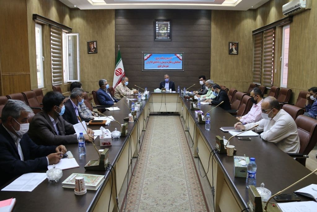 برگزاری جلسه کمیسیون برنامه ریزی، هماهنگی و نظارت بر مبارزه با قاچاق کالا و ارز شهرستان خوی