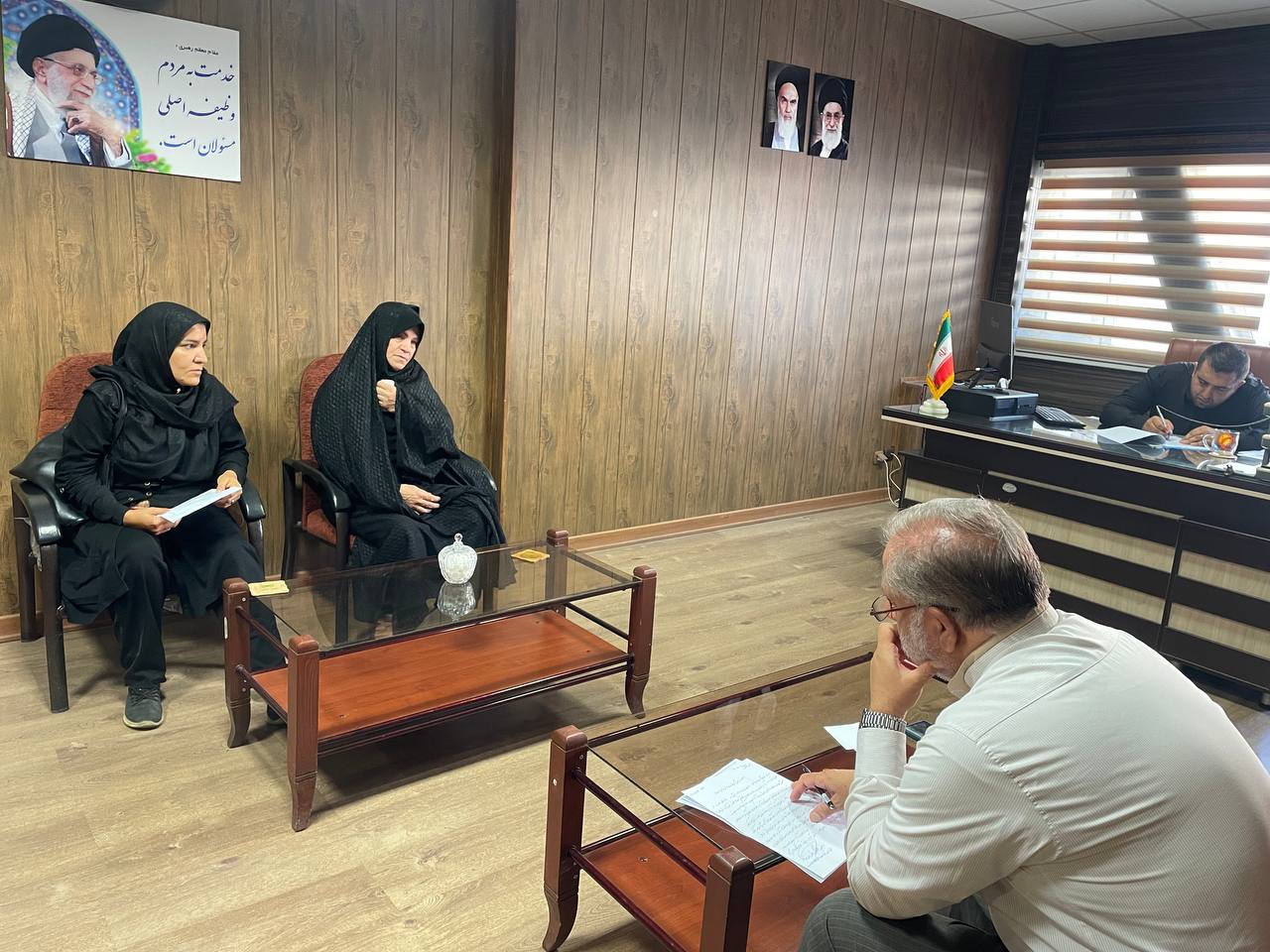 برگزاری ملاقات مردمی فرماندارخوی
