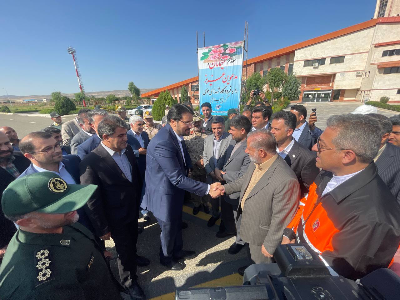 آلبوم تصویری/ سفر وزیر راه شهر سازی به خوی