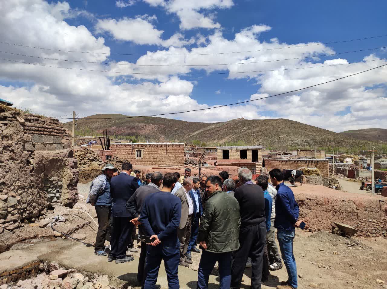 بازدید فرماندار خوی از روستای قریس