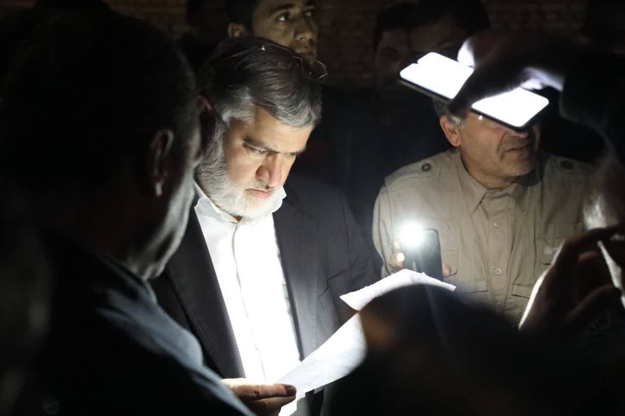 آلبوم تصویری / بازدید میدانی استاندار آذربایجانغربی از روند بازسازی مناطق زلزلهزده خوی